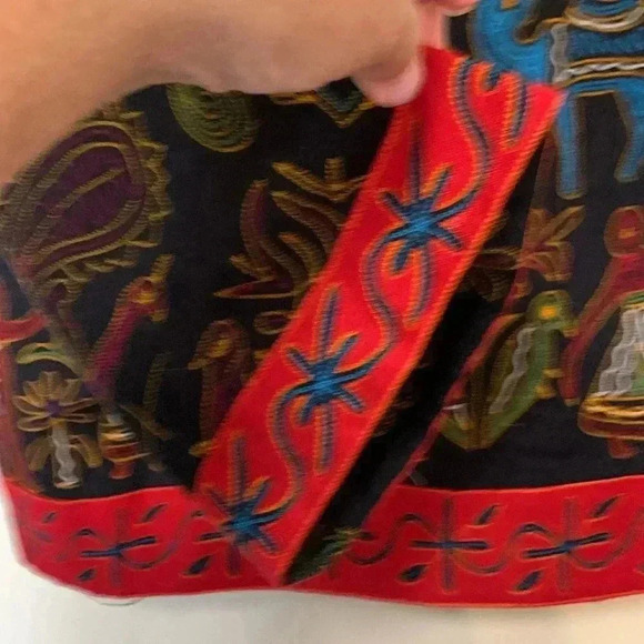 Deliniao China Black Short Jacket Fully Lined  Oriental Vibe - Picture 11 of 13